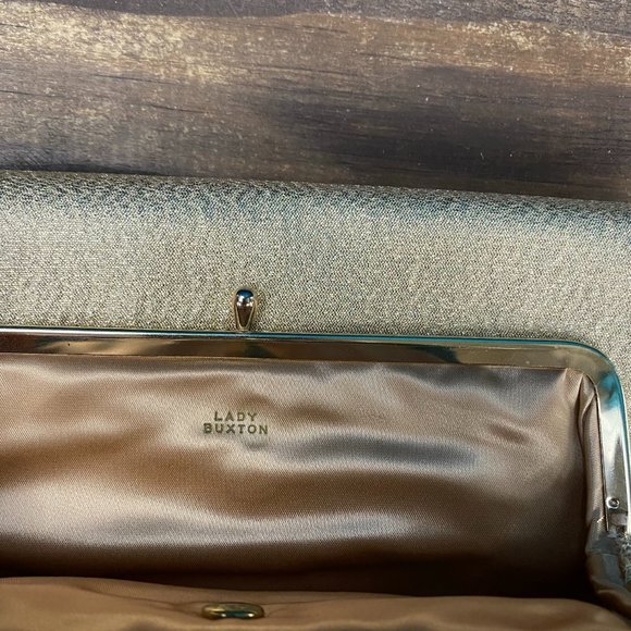 Lady Buxton Gold Vintage Clutch Bag - Picture 3 of 6